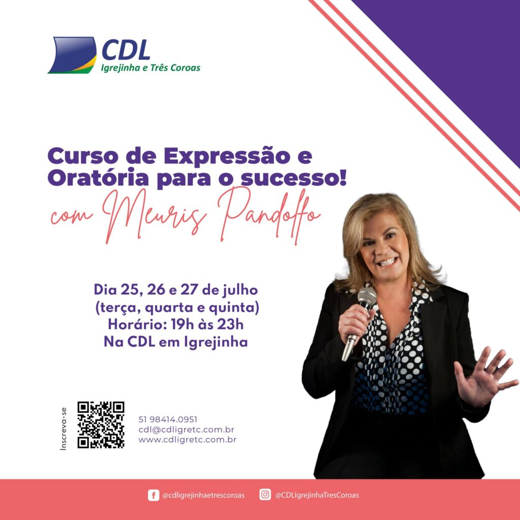 CDL promove curso de Expressão e Oratória com Meuris Pandolfo 9 CDL curso Meuris Pandolfo