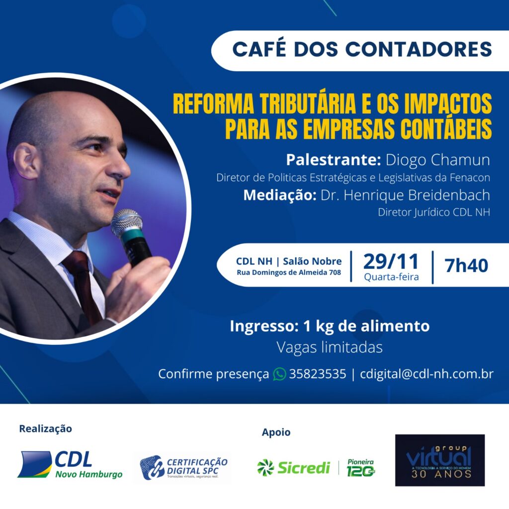 CDL-NH convida para último Café dos Contadores deste ano 3 Cafe dos contadores