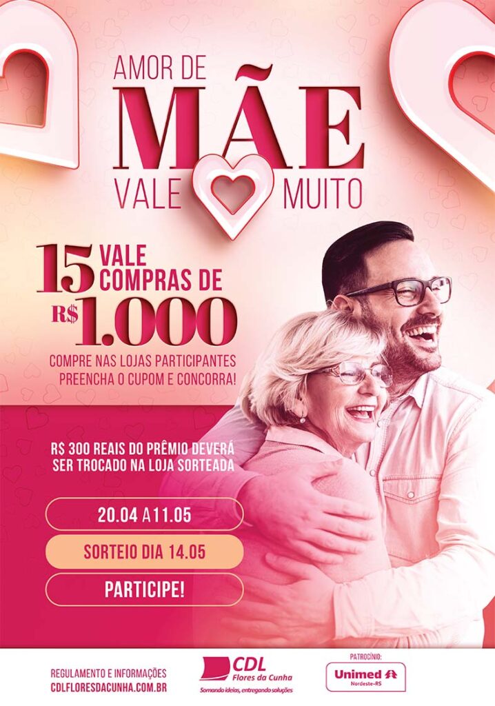CDL Flores da Cunha inicia campanha do Dia das Mães 4 Dia das Maes
