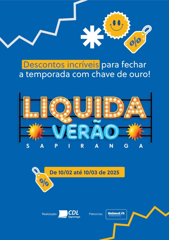 Campanha Liquida Verão é lançada em Sapiranga com descontos imperdíveis para consumidores 9 Imagem do WhatsApp de 2025 02 06 a s 16.36.35 226ddec9