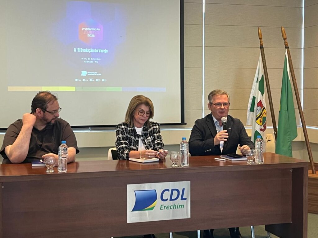 Federação Varejista visita Erechim para divulgar Convenção e nova ferramenta de I.A. 5 WhatsApp Image 2025 08 21 at 15.42.42