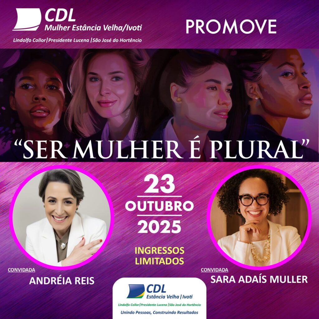 CDL Mulher de Estância Velha e Ivoti promove painel “Ser Mulher é Plural’’ 11 WhatsApp Image 2025 10 13 at 13.29.02