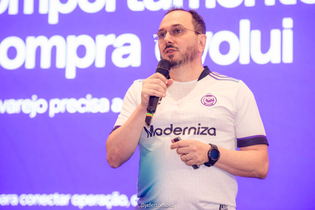 Especialista provoca lideranças varejistas sobre a gestão em Encontro de Presidentes 7 Giovani De Zorzi CEO e socio diretor da ModerShop