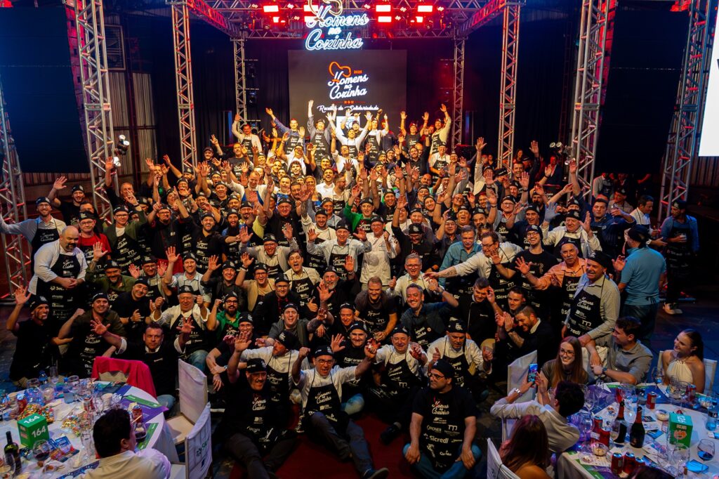 CDL CAXIAS Venda de ingressos do 23º Homens na Cozinha inicia nesta quarta-feira (11) 6 Homens na Cozinha credito JhonyTomas Fotografia