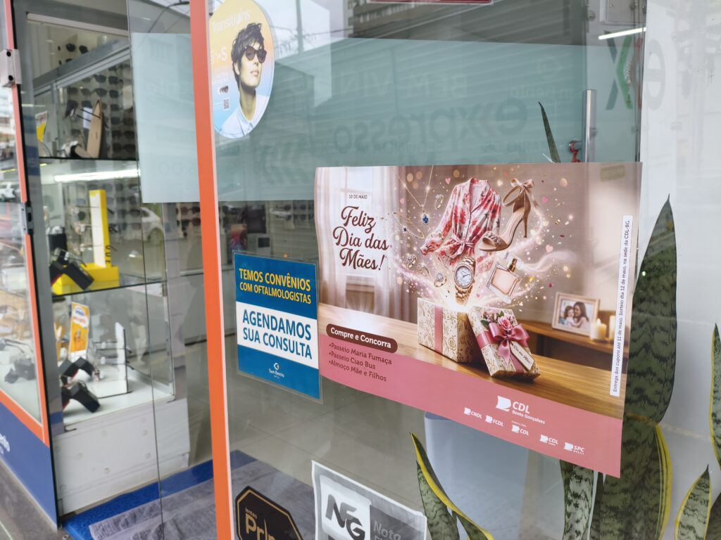 Vendas para Dia das Mães ganham impulso com campanha da CDL-BG 11 Credito Exata Comunicacao Raquel Piegas