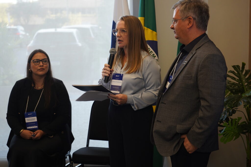 Federação Varejista do RS destaca atuação em encontro nacional de RIG 6 Clarice Strassburger. e Mariane Moura