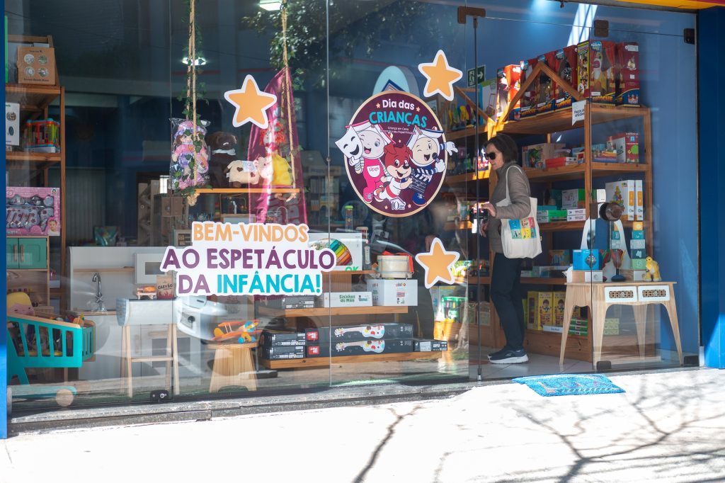 Pesquisa de Dia das Crianças aponta que caxienses devem gastar, em média, R$ 317 com presentes em 2026 10 Brinquedos continuam na lideranca credito Fabio Grison
